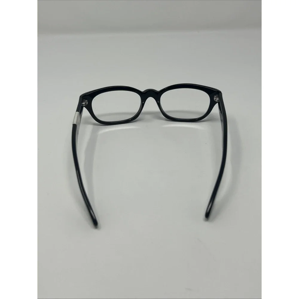 NWT Norman Childs VINTAGE 11 Eyeglasses 50-18-140 BK Adult Black Frames